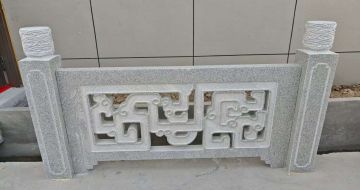 临沂芝麻白河道栏杆 桥栏杆