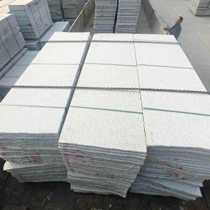 临沂芝麻白毛板，石材毛板