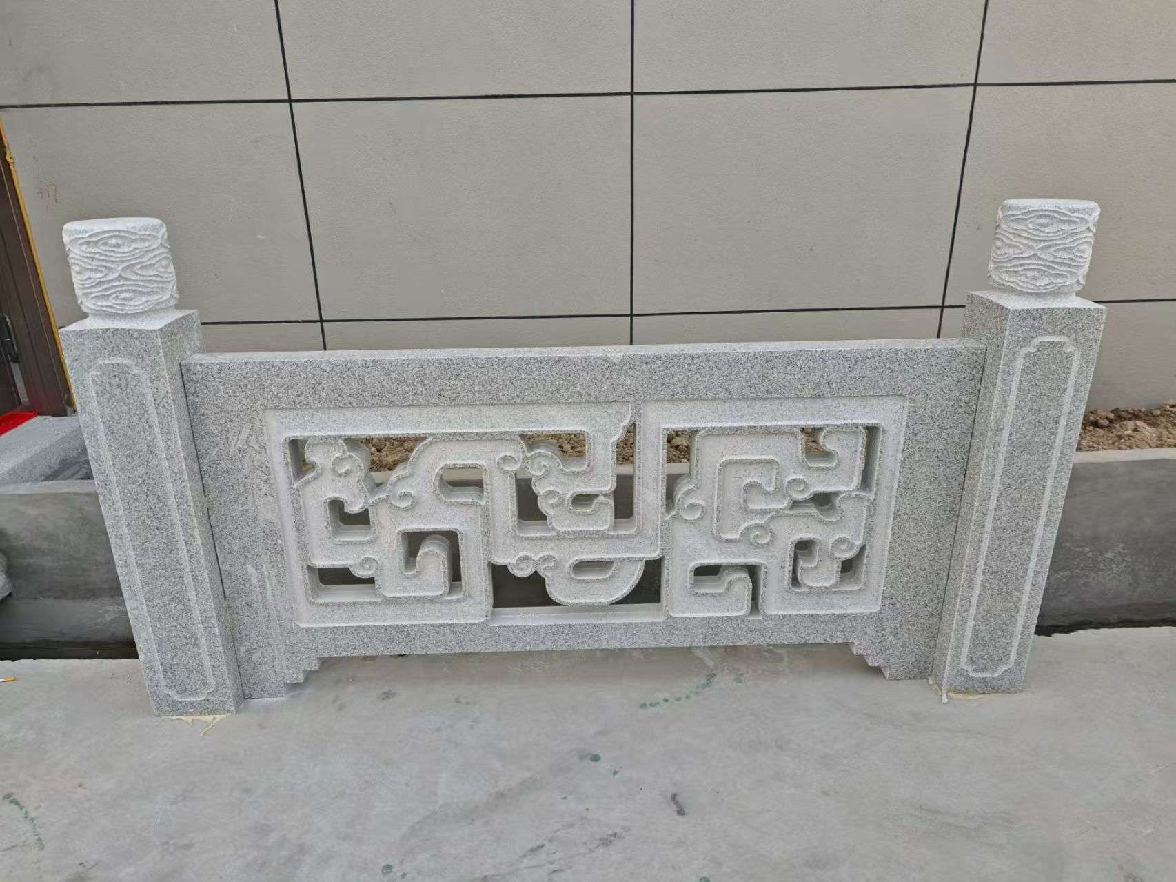 临沂芝麻白河道栏杆 桥栏杆