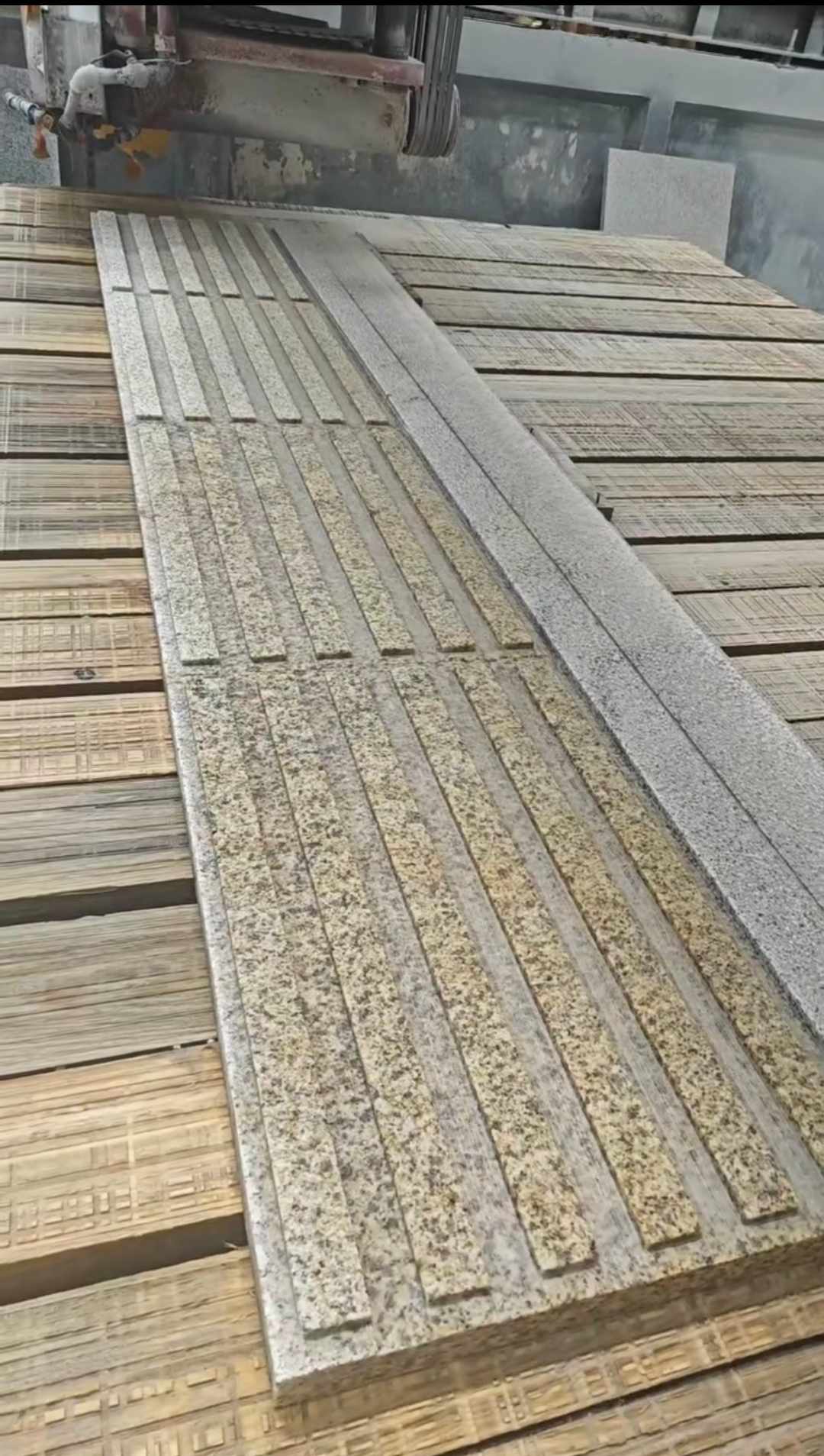 临沂黄金麻盲道石 盲条